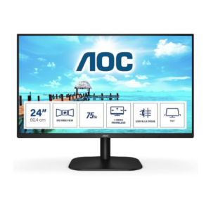 AOC B2s 23.8′ VA 4 ms 1920×1080 75Hz HDMI VGA DVI VESA