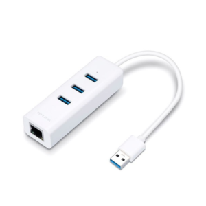 TP-LINK Adaptateur USB / Ethernet + 3 ports USB